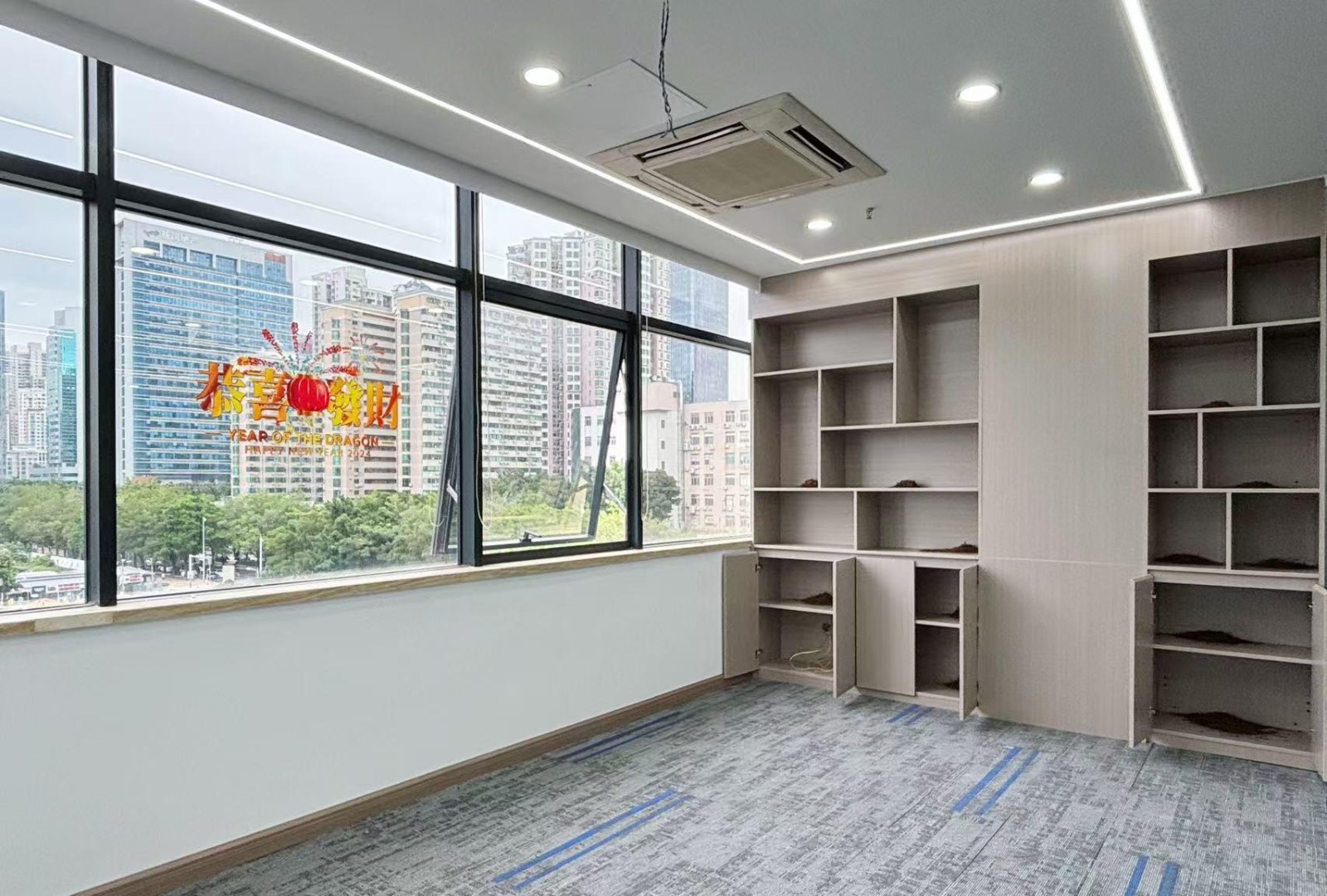 深圳车公庙办公空间｜红松大厦318㎡精装户型