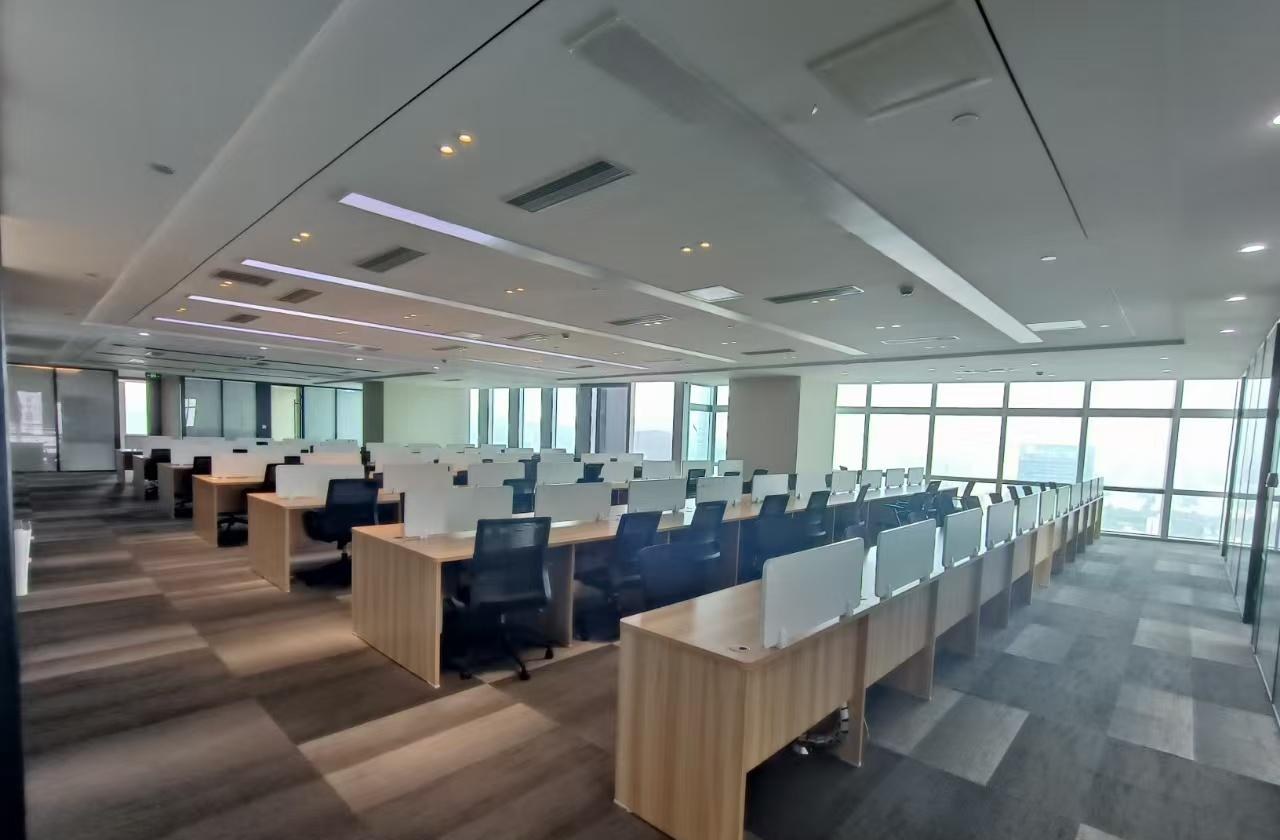 深圳福田中心区办公空间｜新世界中心1838㎡精装户型实景图