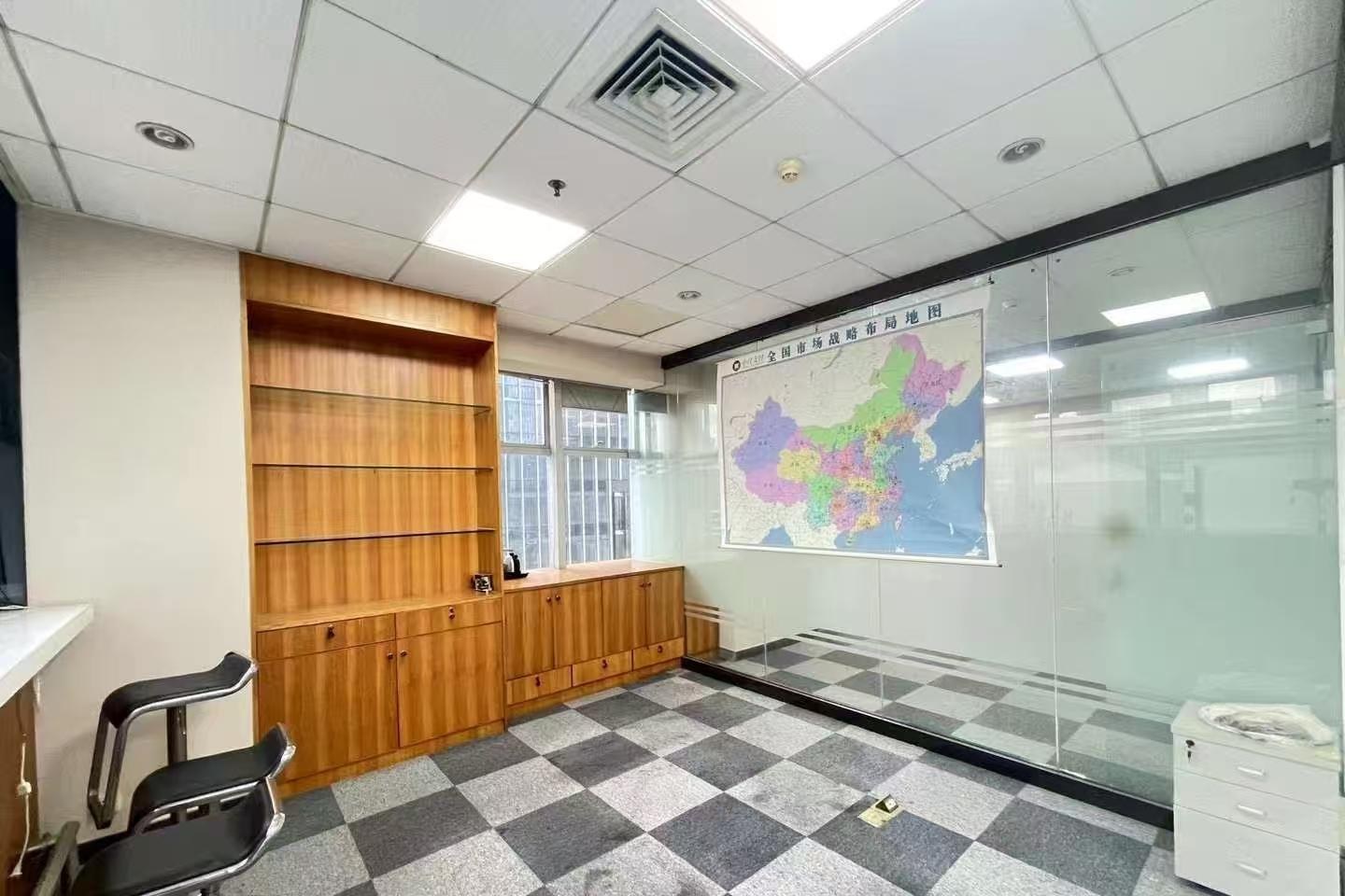 深圳宝安中心区办公空间｜万骏经贸大厦150㎡精装户型