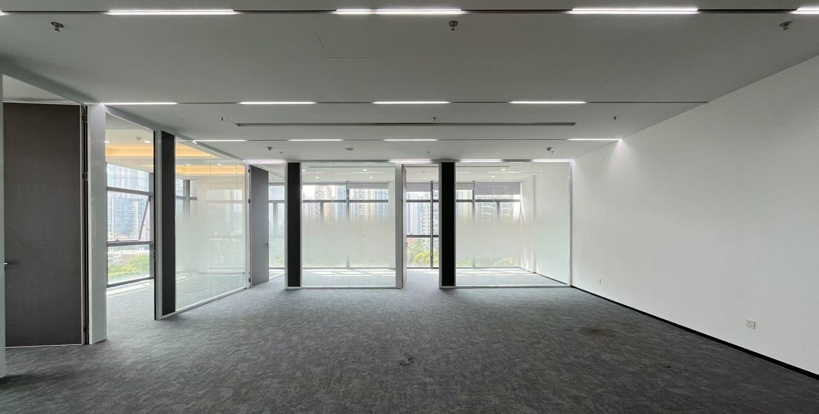 深圳华侨城办公空间｜绿景美景广场442㎡精装户型