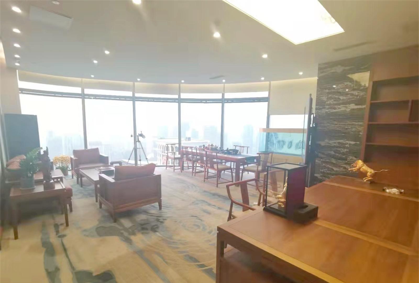 深圳福田中心区办公空间｜平安金融中心1600㎡精装户型