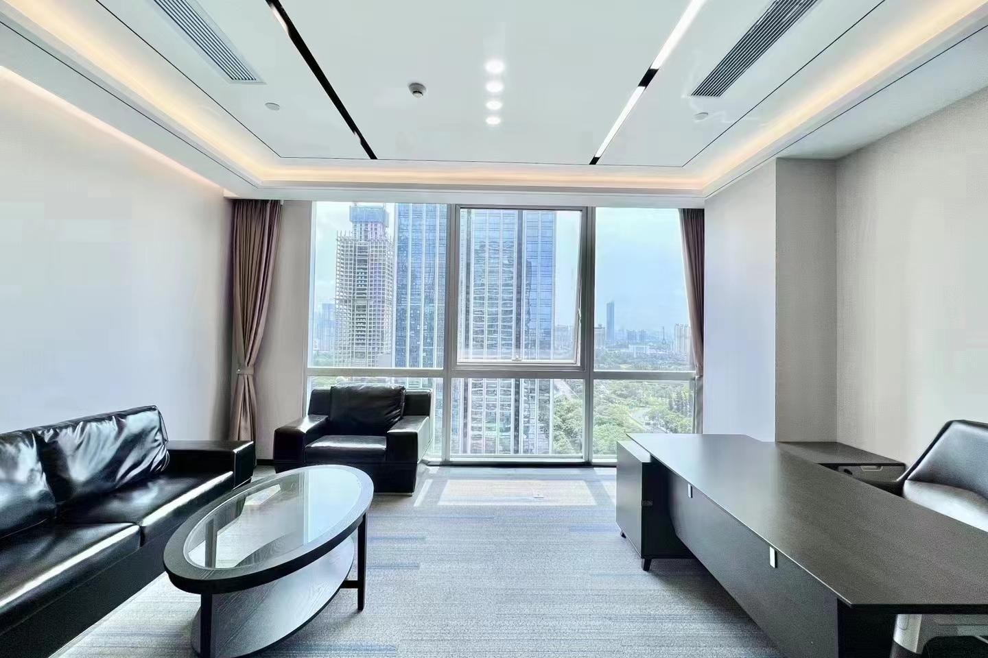 深圳留仙洞办公空间｜天珑移动大厦300㎡精装户型