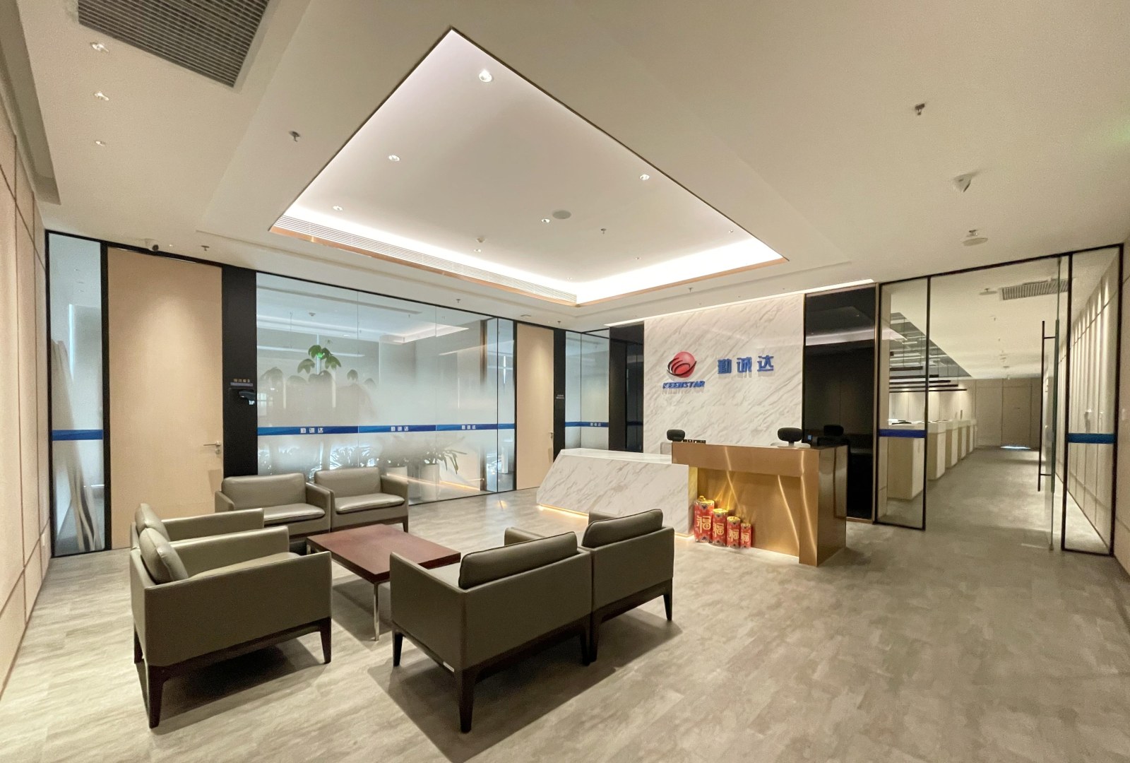 深圳桃园办公空间｜田厦金牛广场882㎡精装户型