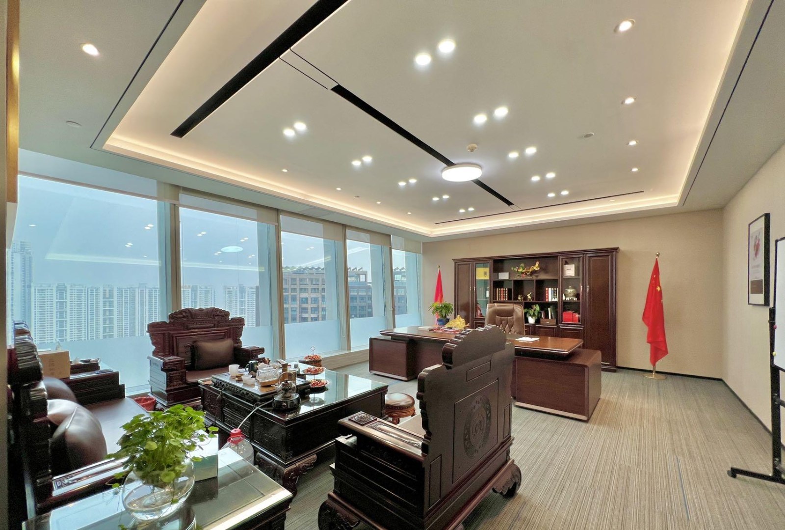 深圳华侨城办公空间｜金迪世纪大厦557㎡精装户型