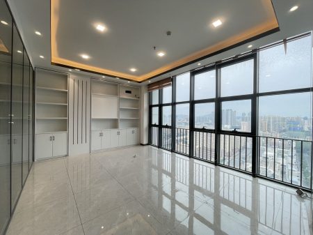 沙井甲级写字楼！锦胜财富广场423㎡ 4+1格局，租金仅48元/㎡