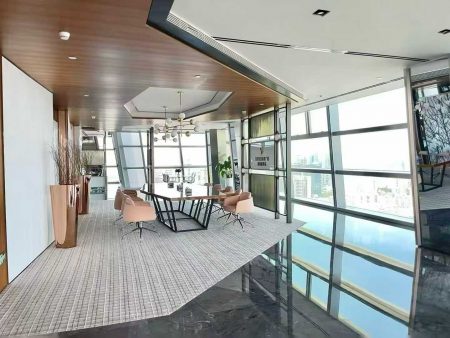 恒明珠金融大厦高层稀缺整层办公｜950㎡豪装交付 · 9+1格局 · 云端全景视野